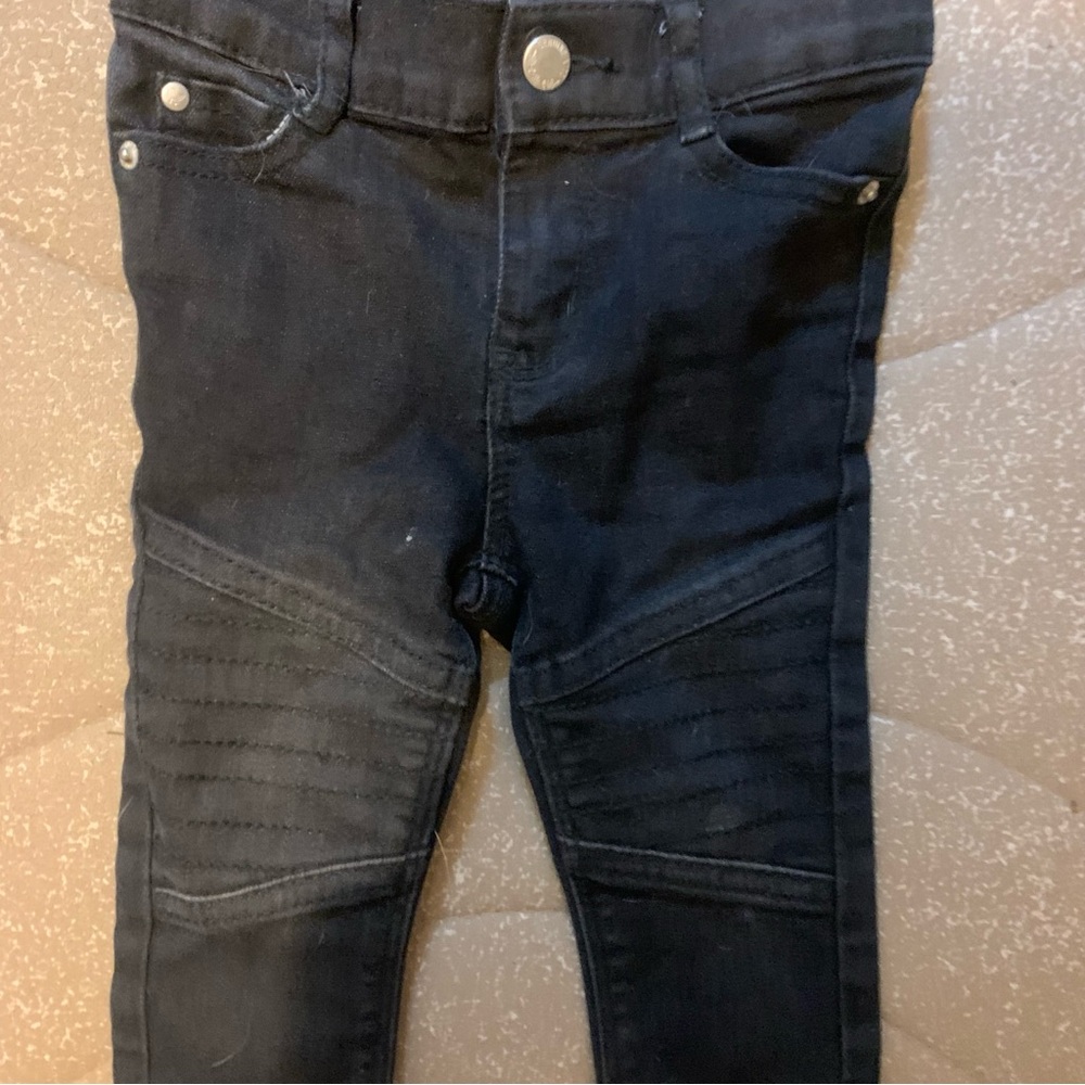 OKB Toddler Unisex Biker Jeans